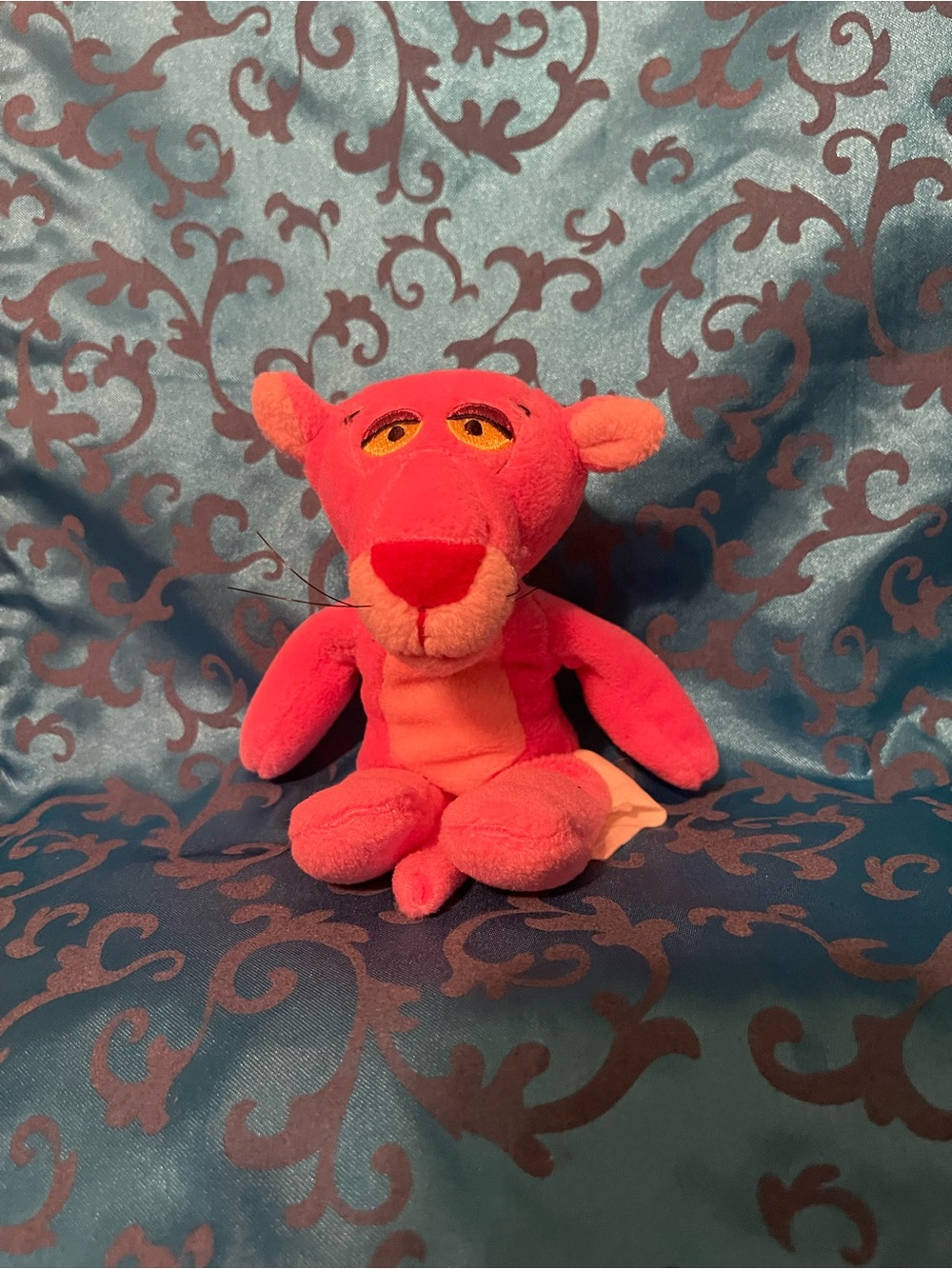 Pink Plush Panther Plush Toy - Pink